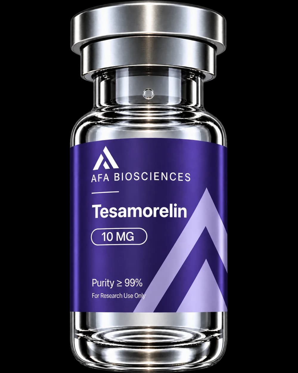 Tesamorelin — 10 mg / vial, product rendering